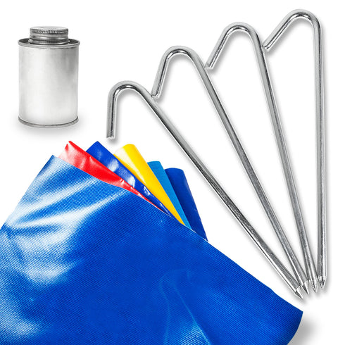 Professional Vinyl Repair Patch Kit for Bounce House
